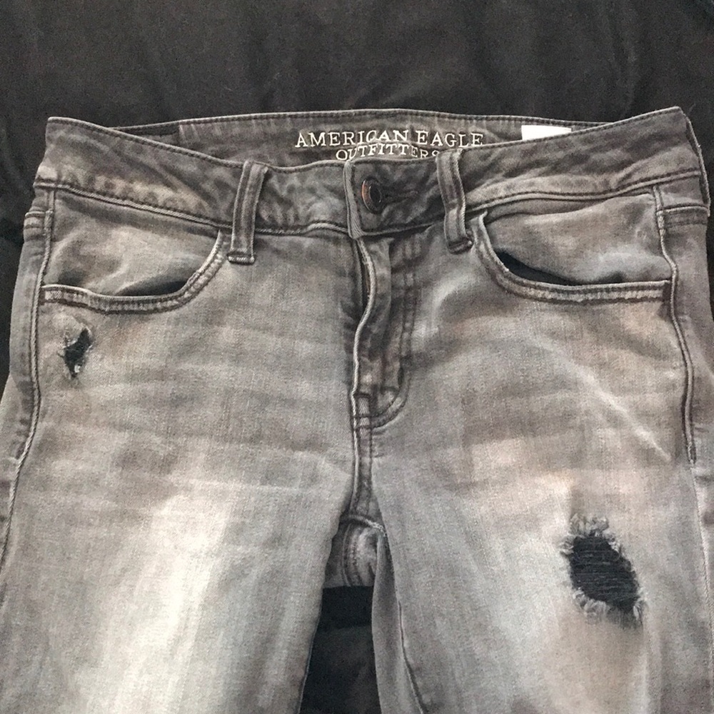 Gray super stretch American eagle jeans 🦅 👖